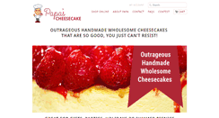 Desktop Screenshot of papascheesecake.com